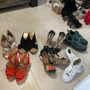 Lot of shoes no converse already sold. Size 7/7.5